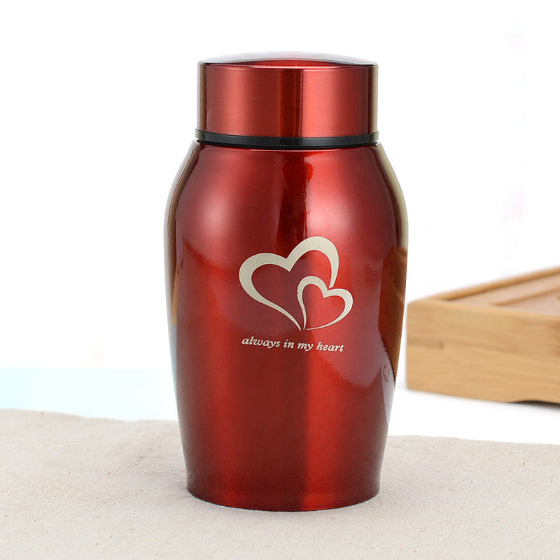Pet Funeral Supplies Dogs And Cats Stainless Steel Funeral Urn