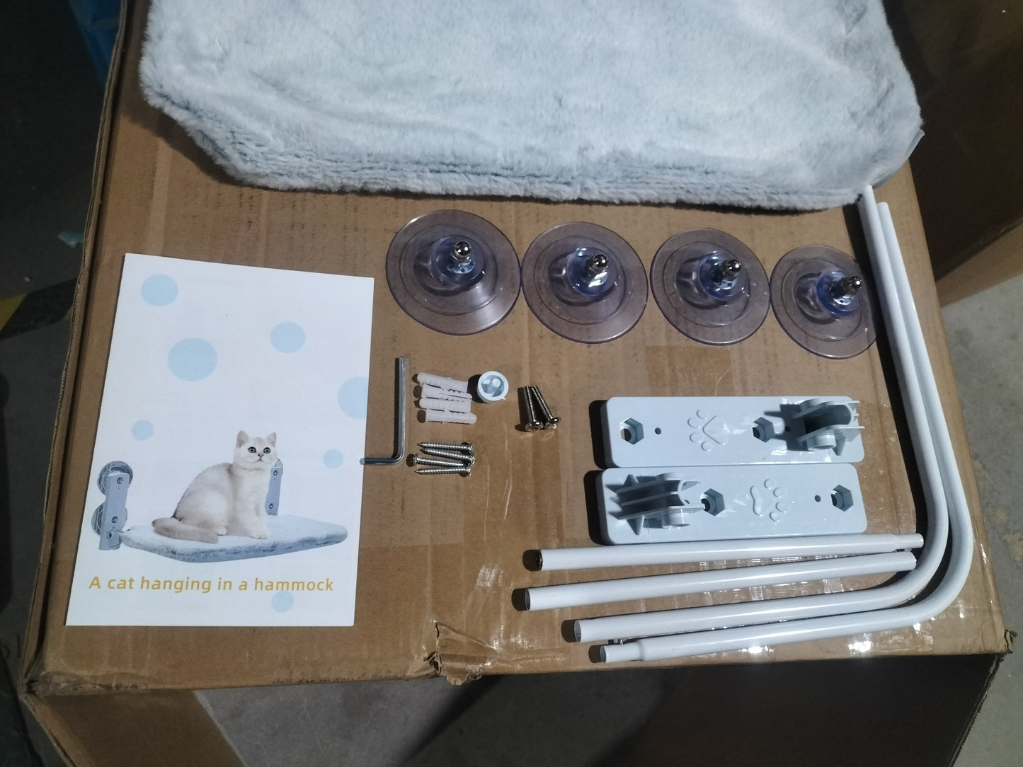 Suction Cup Cat Hammock Balcony Cat Nest